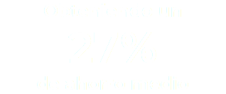 Obteniendo un 27% de ahorro medio