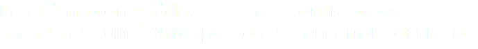 La última comunidad que nos contrató está ahorrando un 31% respecto a su anterior contrato